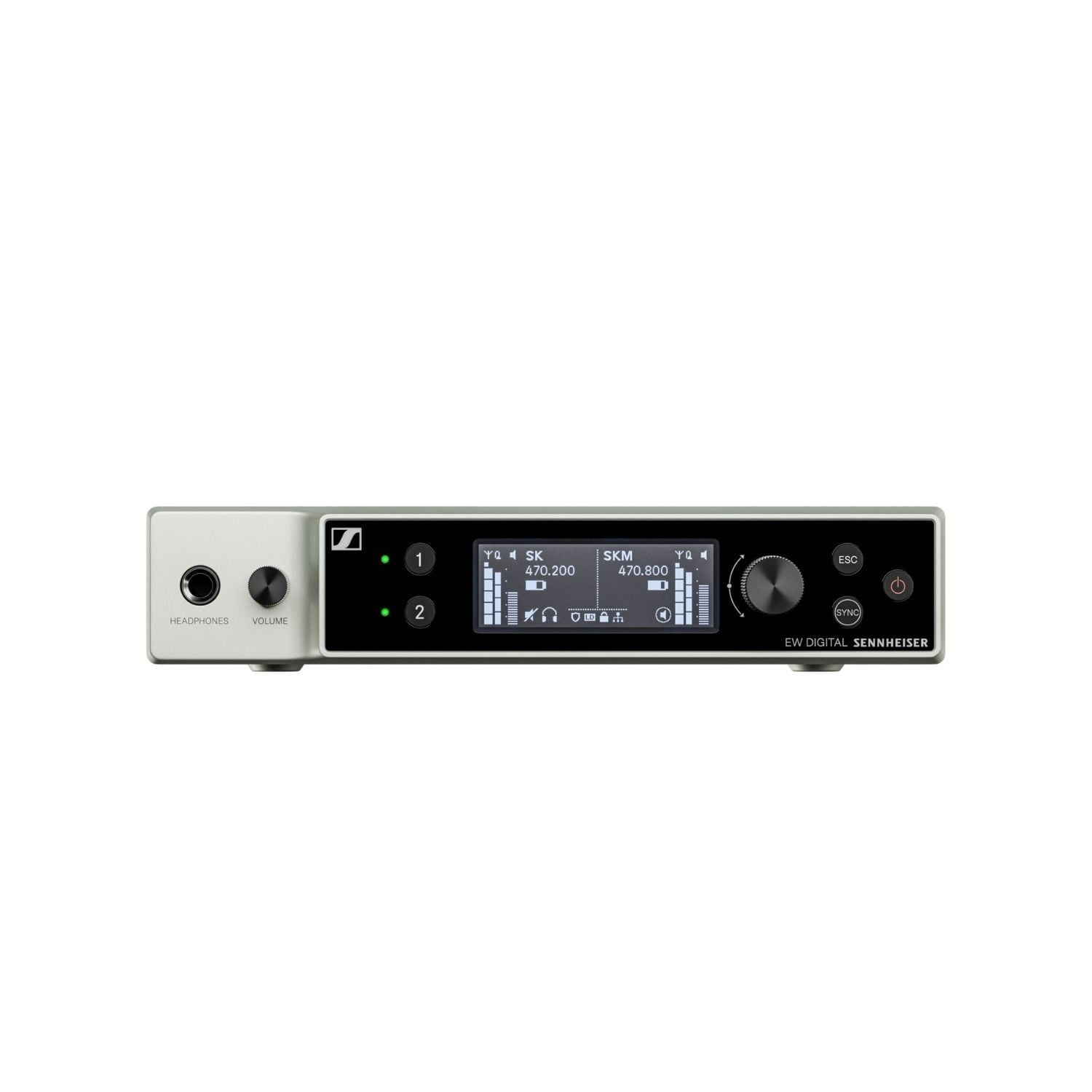 Sennheiser EW-DX EM 2 DANTE (S1-10) Çift Kanal Dijital Kablosuz Alıcı