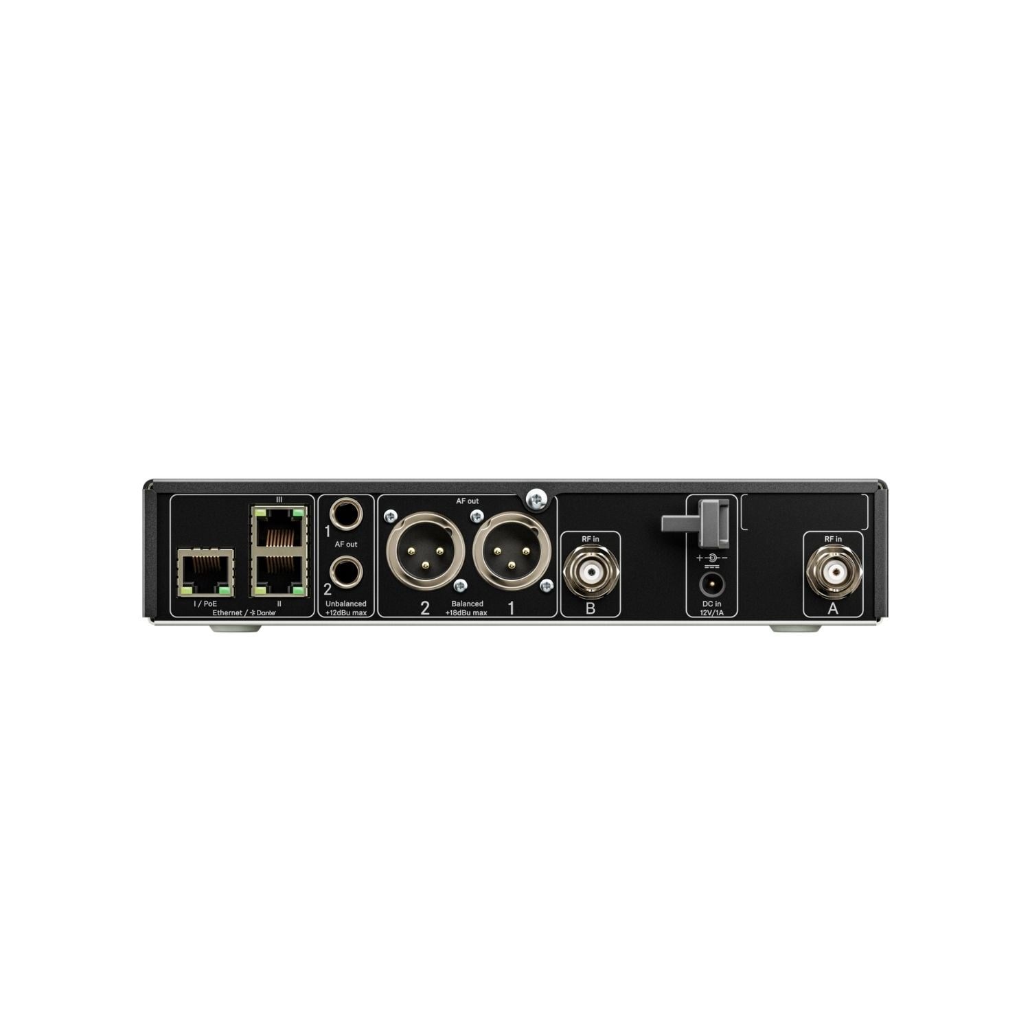 Sennheiser EW-DX EM 2 DANTE (S2-10) Çift Kanal Dijital Kablosuz Alıcı