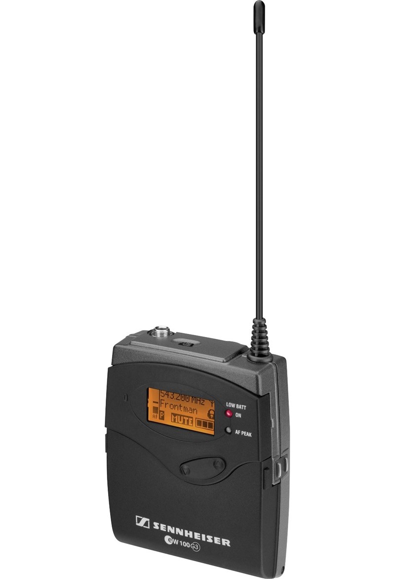 Sennheiser SK 100 G3 Kablosuz Mikrofon - Bodypack vericisi
