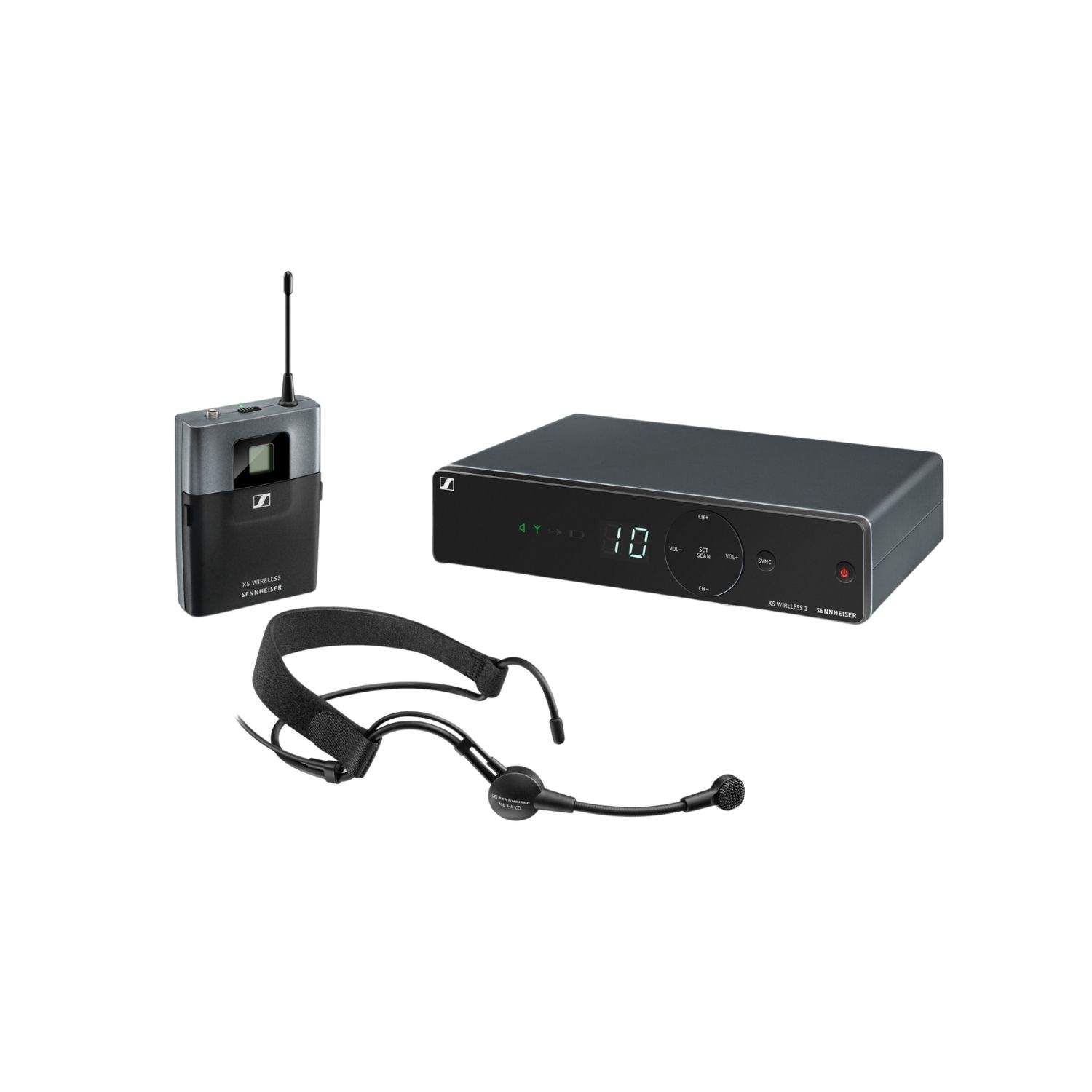 Sennheiser XSW 1-ME3-BC Kablosuz Headset Mikrofon Seti