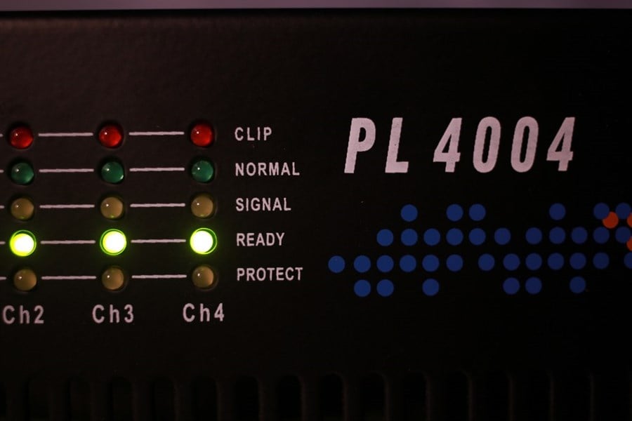 Servo PL 4004 4x1000W Power Amplifier