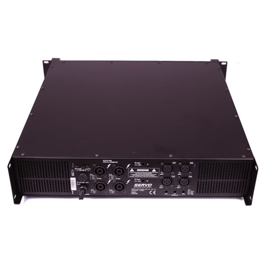 Servo PL 4750 4x750W Power Amplifier