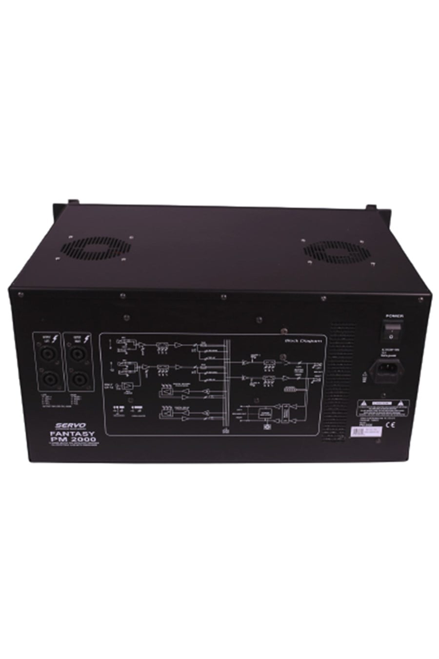 Servo PM 2000 12 Kanallı 2x1000W Fantasy Anfili Mikser
