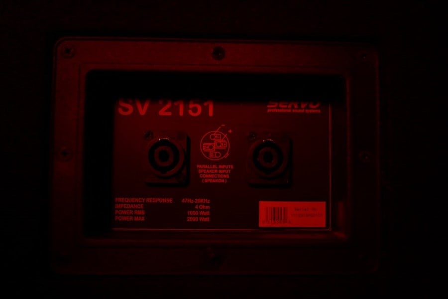 Servo SV 2151 Pasif 1000W Kule Kabin Hoparlör (2 Yollu)