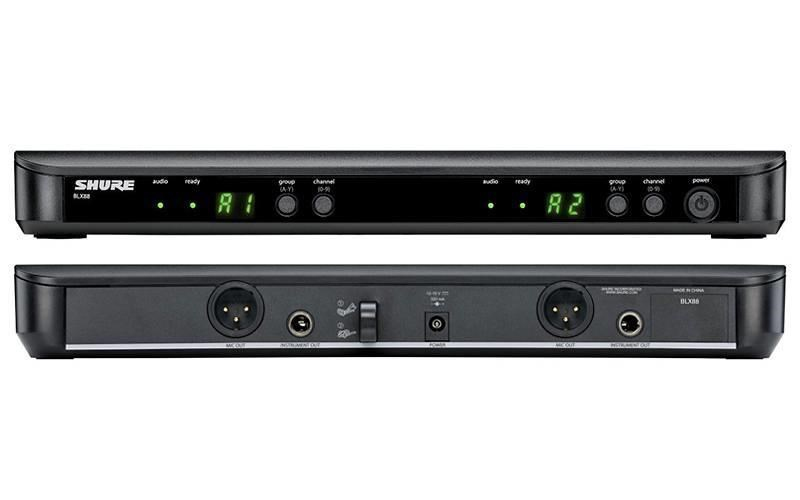 Shure BLX288E/B58 (BETA 58) Çift El Kablosuz Mikrofon Seti