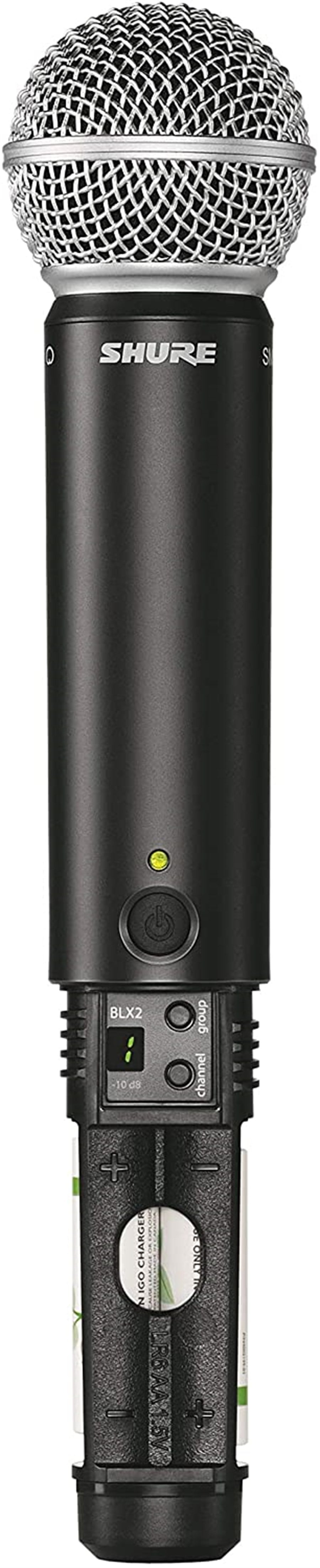 Shure BLX288E/SM58 Kablosuz Çift El Mikrofon Seti