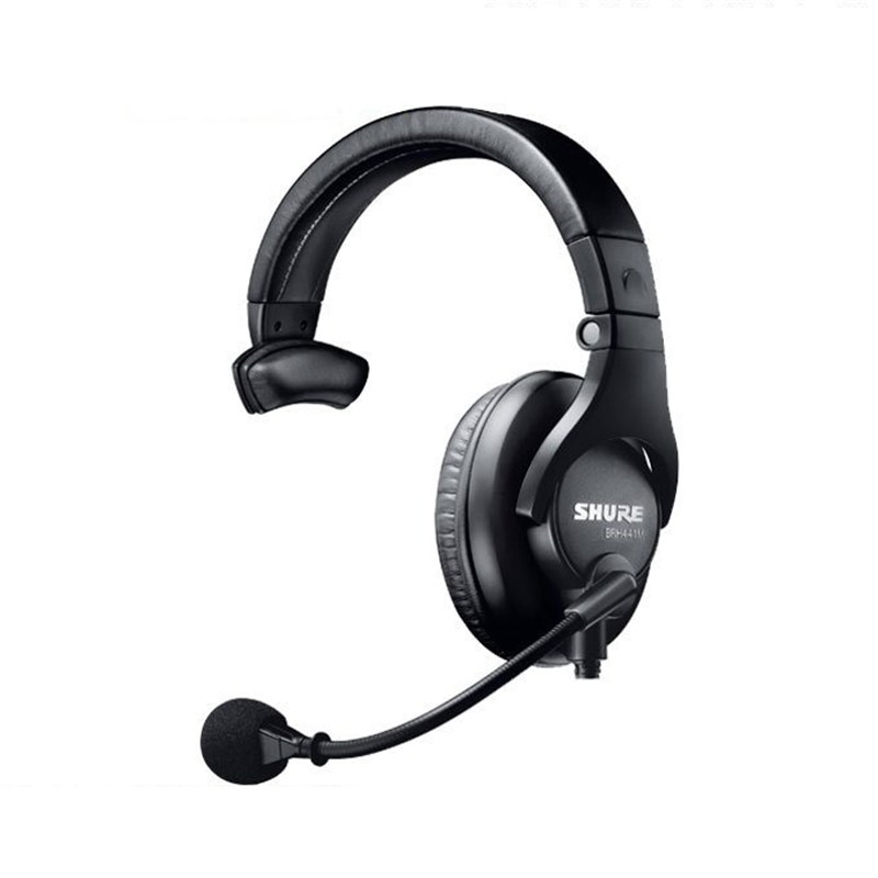 Shure BRH441M-LC Tek Taraflı Broadcast Headset