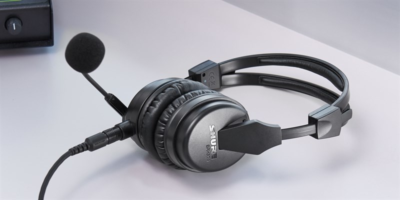 Shure BRH50M-LC Çift Taraflı Broadcast Headset