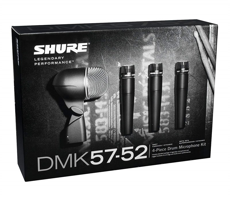 Shure DMK57-52 4'lü Davul Mikrofon Seti
