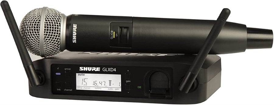 Shure GLXD24E/SM58 Kablosuz El Mikrofonu