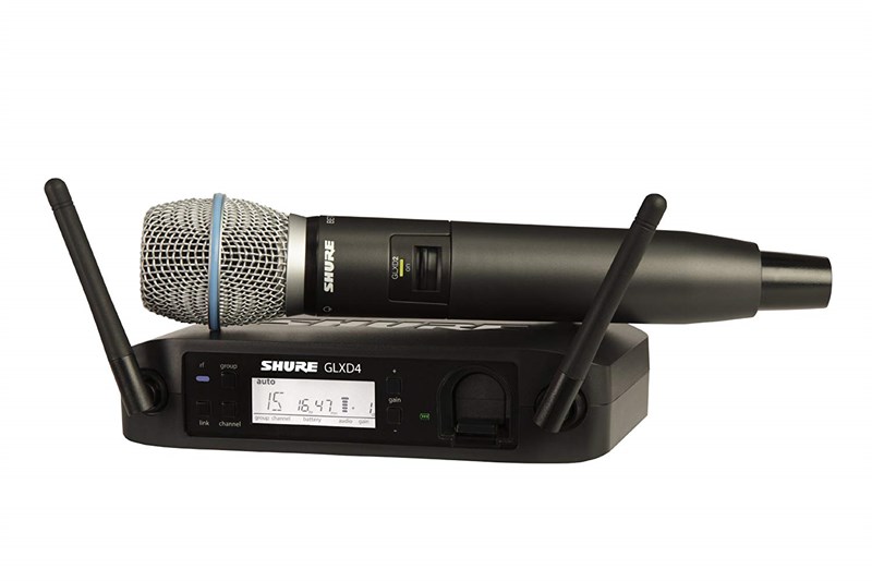 Shure GLXD24RE/B87A (BETA 87A) Kablosuz El Mikrofonu Sistemi