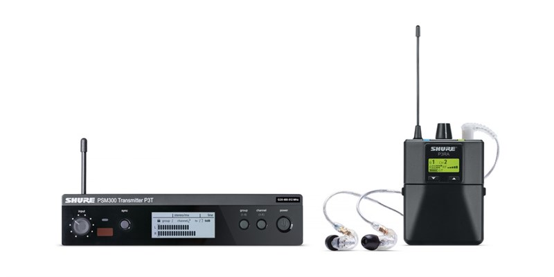 Shure P3TERA-M16 Kablosuz In-Ear Monitör Kulaklık Seti