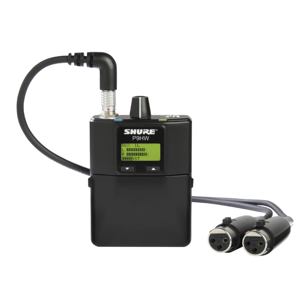 Shure P9HW Kablolu Bodypack Kişisel Monitör