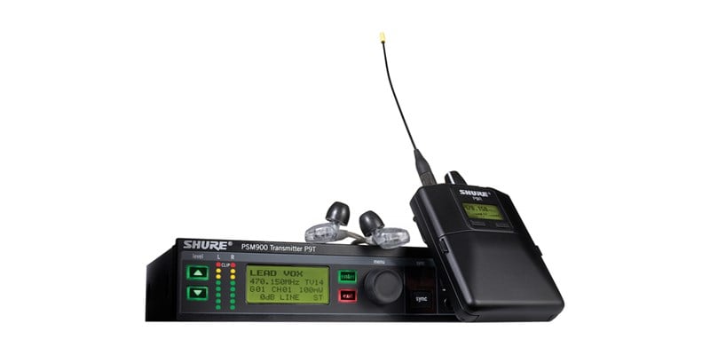 Shure PSM900 P9TERA Kablosuz In-Ear Kulaklık Monitör Seti