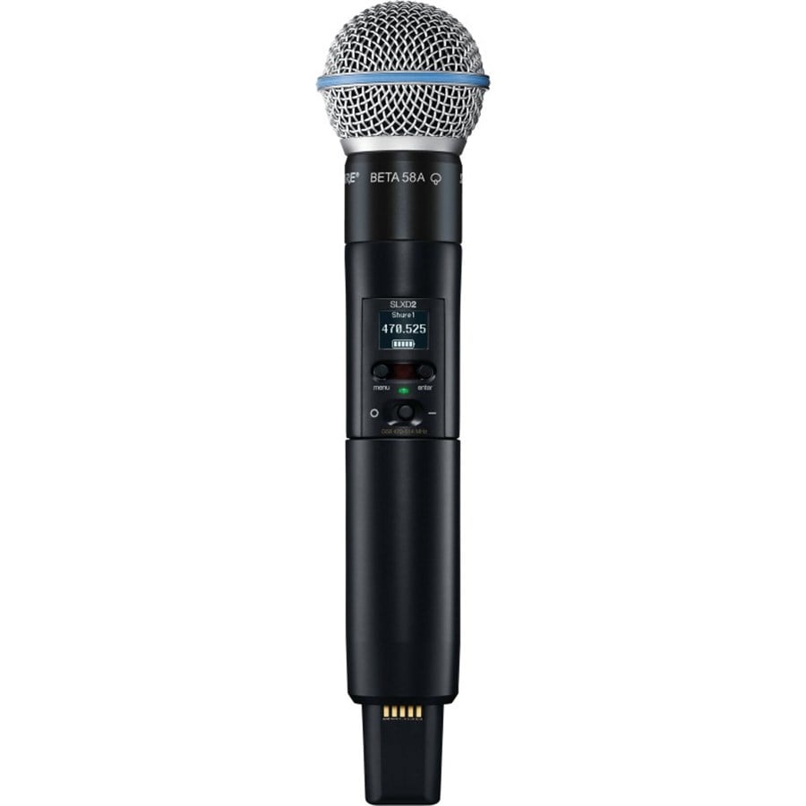 Shure SLXD2/B58-H56 Dijital Kablosuz El Mikrofonu