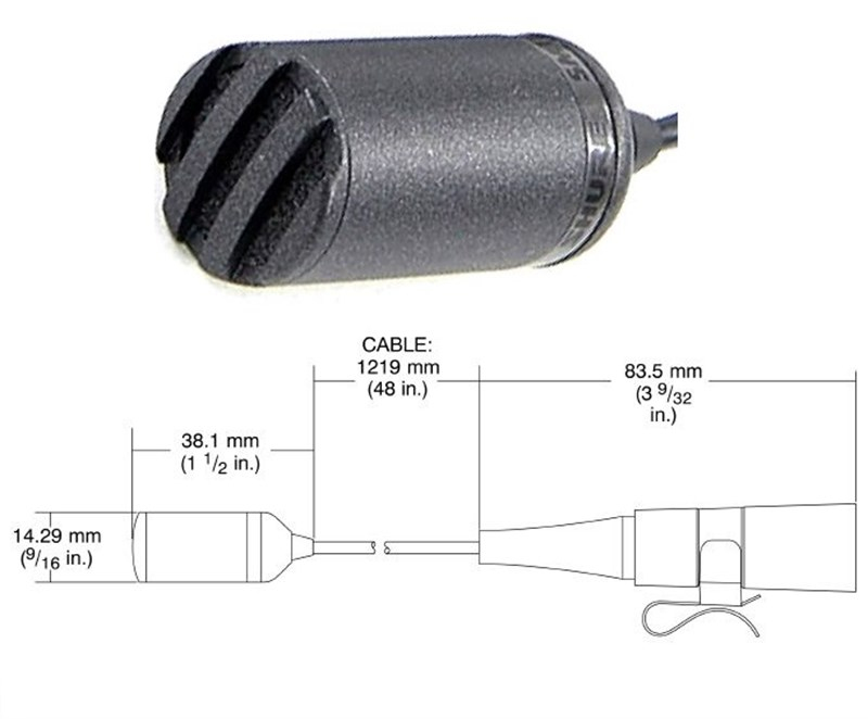 Shure SM11-CN Çok Yönlü Yaka Mikrofonu