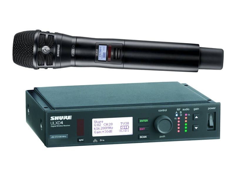 Shure ULXD24E/K8B Kablosuz El Mikrofonu