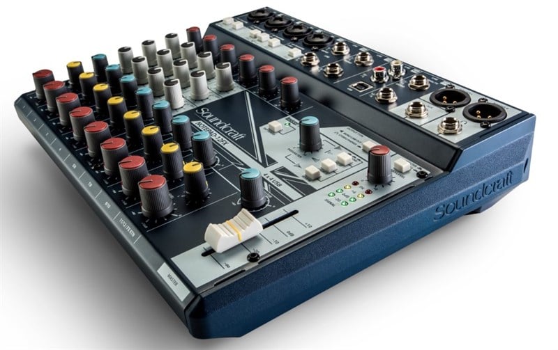 Soundcraft Notepad 12FX Small-format Analog Mixing Console with USB I/O and Lexicon Effects