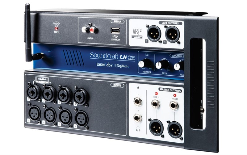 Soundcraft Ui12 12-input Remote-Controlled Digital Mixer