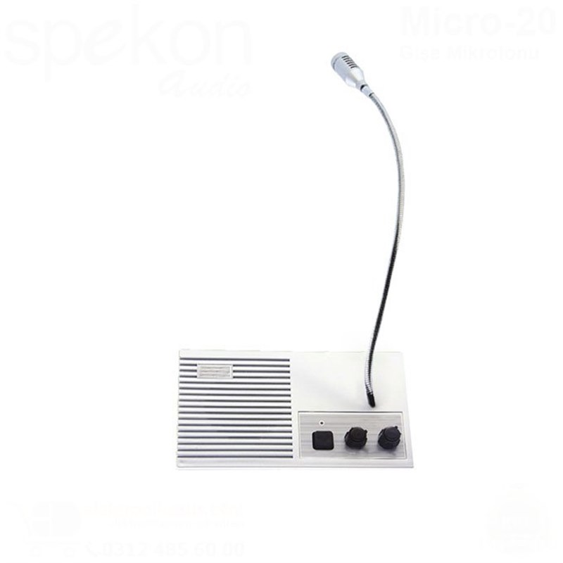 Spekon Micro-20 Gişe Mikrofonu