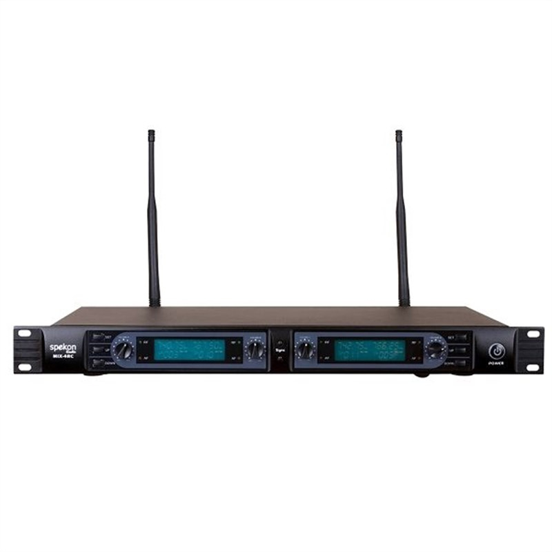 Spekon Mıx 4RC + Mıx 4B Dörtlü Kablosuz Yaka Headset Mikrofon Seti