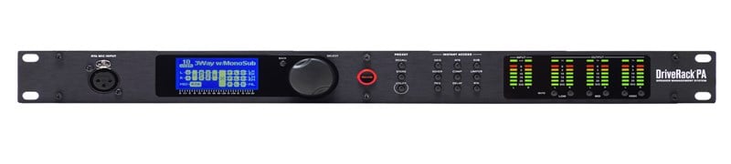 SSP Audio DriveRack PA 2 Giriş 6 Çıkış Dijital Sistem İşlemcisi