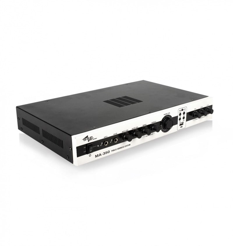 SSP Audio MA-350 3 Bölgeli 350W Amfili Mikser