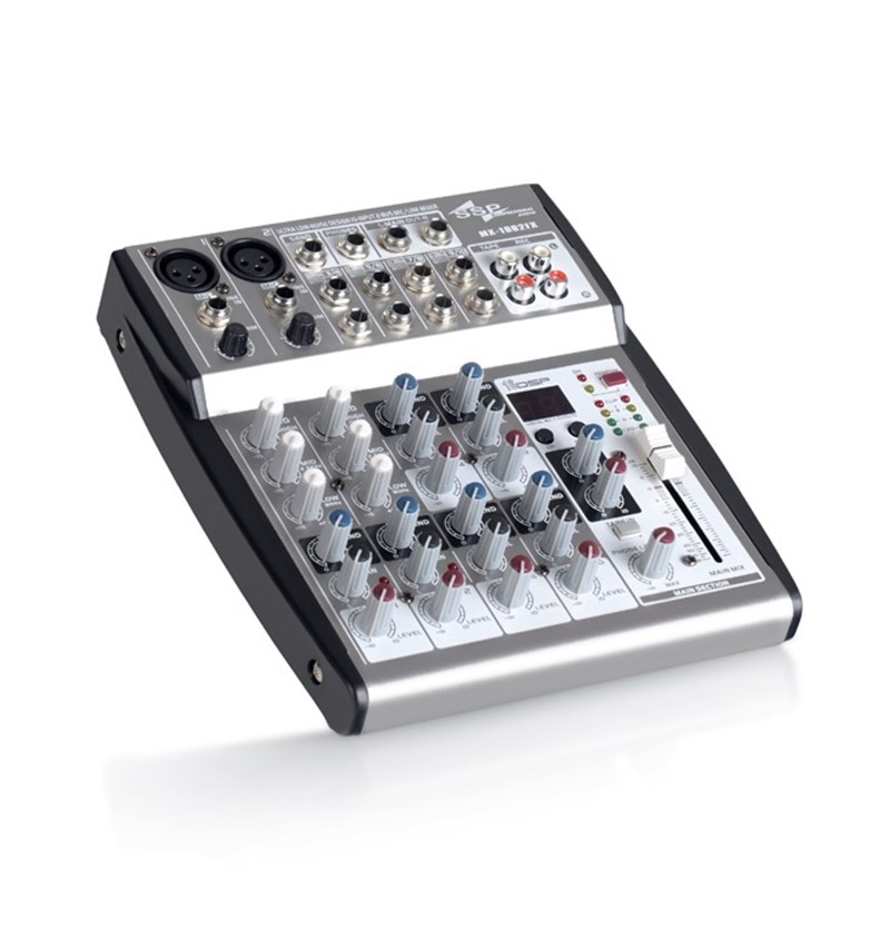 SSP Audio MX1002FX 10 Kanal Efektli Kompakt Deck Mikser
