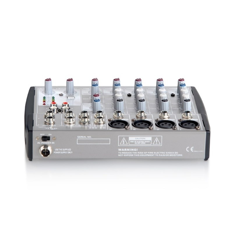 SSP Audio MX802 8 Kanal Kompakt Deck Mikser