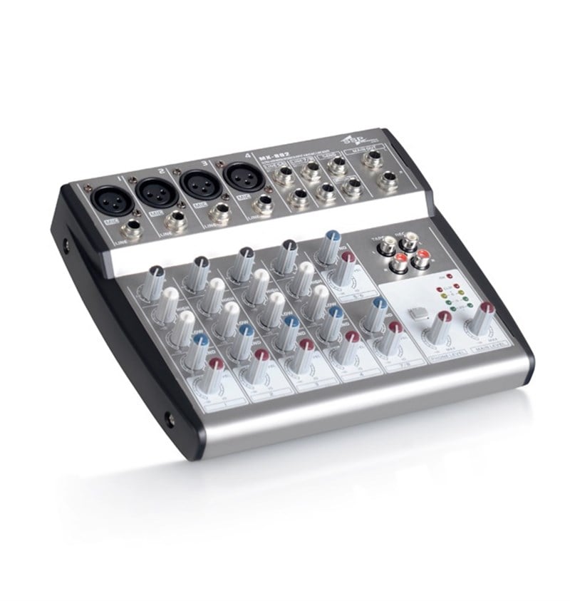 SSP Audio MX802 8 Kanal Kompakt Deck Mikser