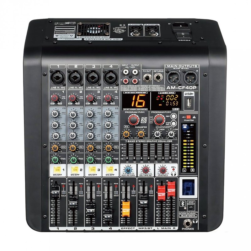 SSP Audio PM 254 8 Kanal 2x170W Amfili Deck Mikser