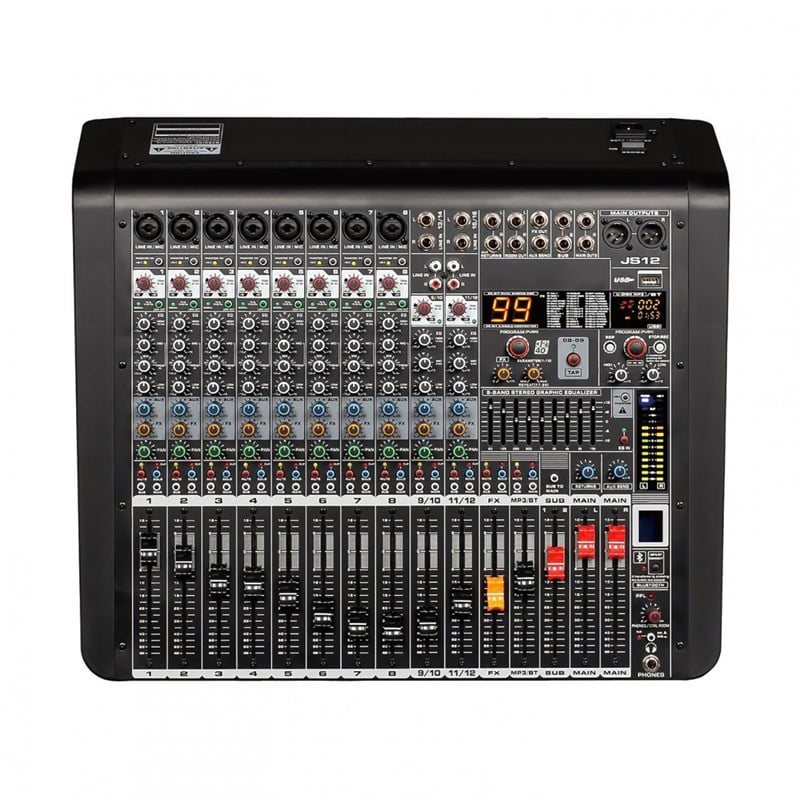 SSP Audio PM 812L 12 Kanal 2x650W Anfili Deck Mikser