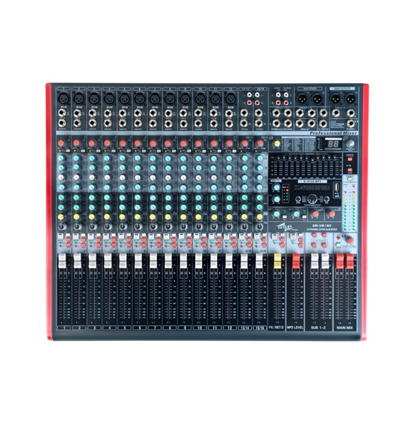 SSP Audio UB160 Profesyonel 16 Kanal Efektli Stereo Mikser