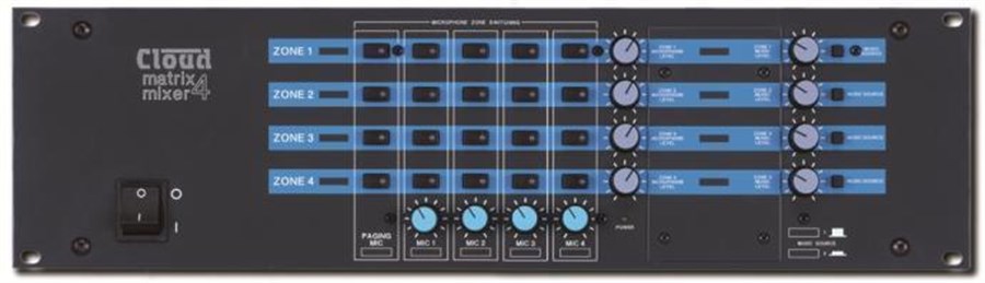 Startech Matrix4 Mıxer 4 Bölgeli Rack Tipi Mikser