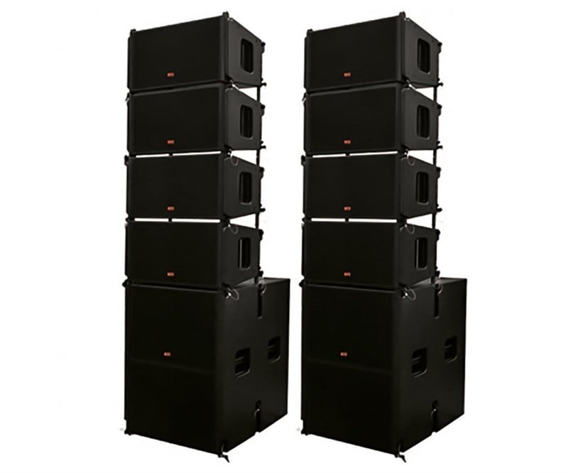 STI NX-10 SET  3 Yollu Aktif Line Array Hoparlör