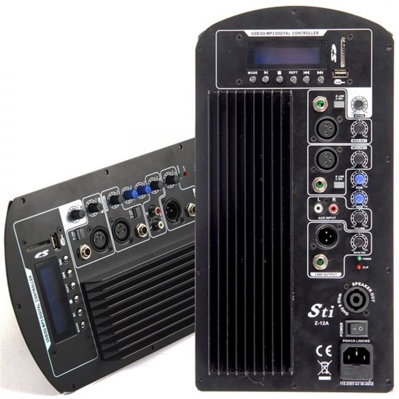 Sti Z 12 Amplifier 2x800 Watt Aktif Kabin Çıkış Katı