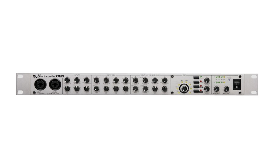 Studiomaster C3X Rack Tipi 4 Mono, 4 Stereo Ses Mikseri