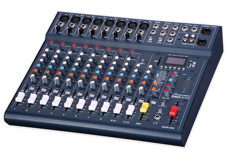 Studiomaster CLUBXS 12 - 12 Kanallı Kayıt Mikseri