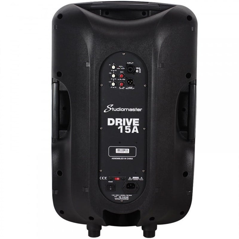 Studiomaster Drive 15A 15'' 600 Watt Aktif Kabin Hoparlör