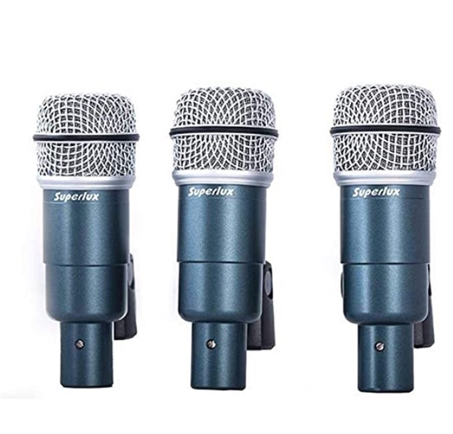 Superlux DRK B5C2 MKII Davul Mikrofon Seti 7 Parça