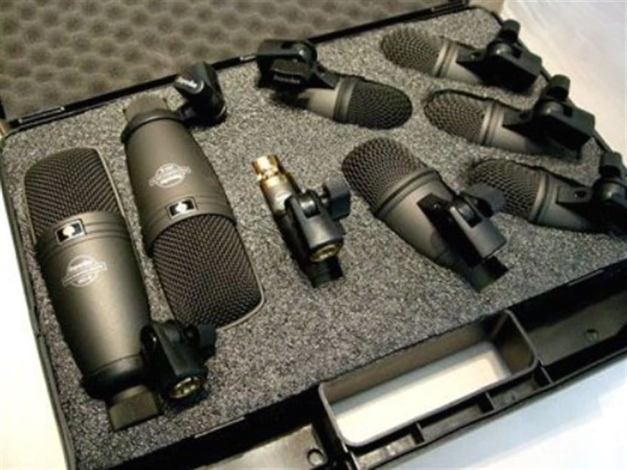Superlux DRK-F5H3 Davul Mikrofon Seti 8 Parça
