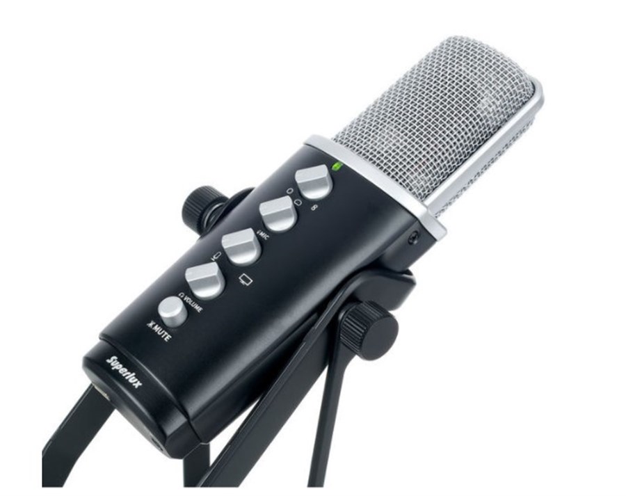 Superlux E431U Multi-Pattern Condenser USB Mikrofon