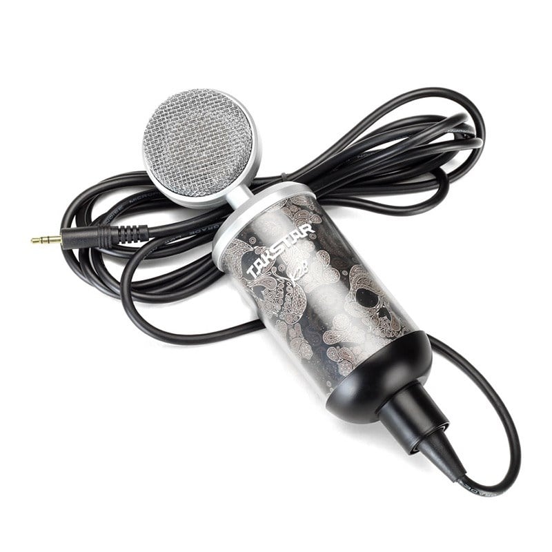 Takstar K28 Network Kareoke Mikrofunu Gümüş