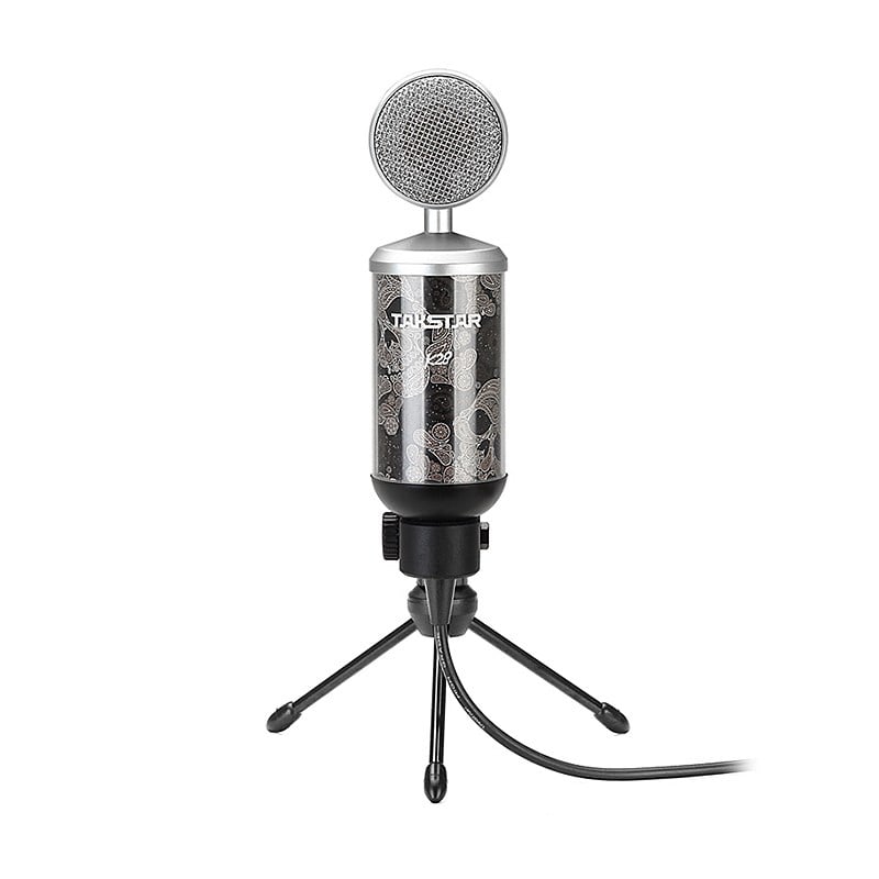 Takstar K28 Network Kareoke Mikrofunu Gümüş
