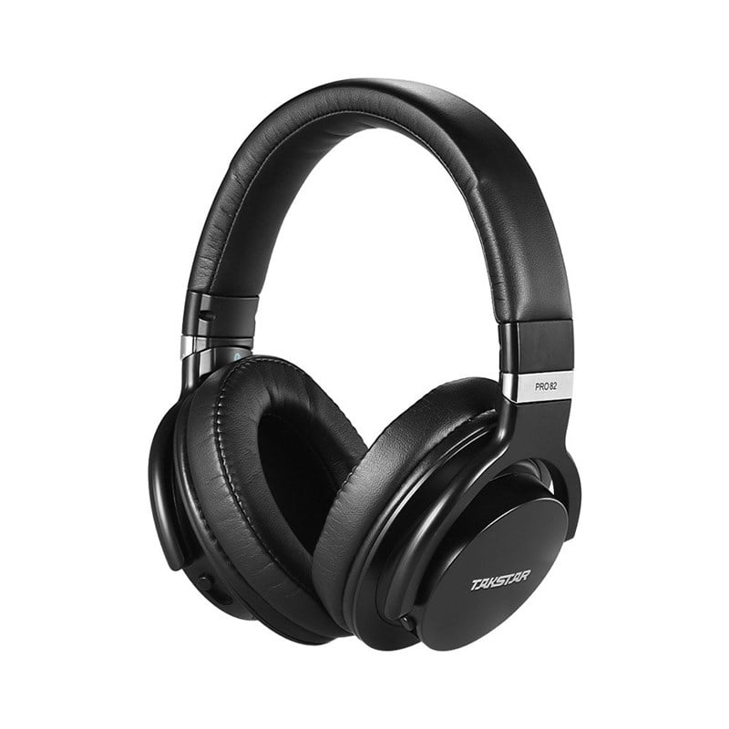 Takstar PRO82 Profesyonel Studio-Monitör-DJ Kulaklığı Siyah