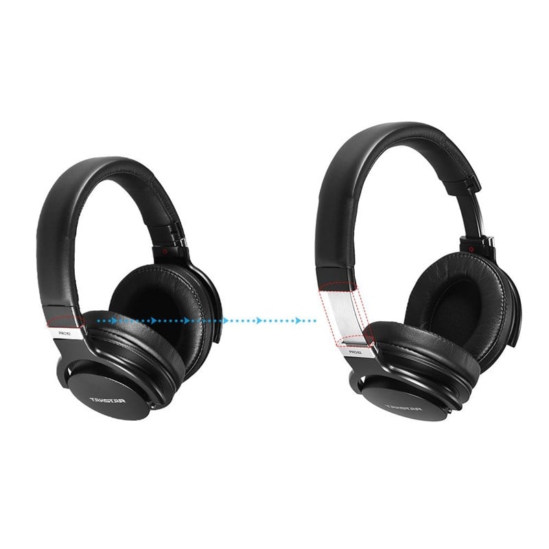 Takstar PRO82 Profesyonel Studio-Monitör-DJ Kulaklığı Siyah