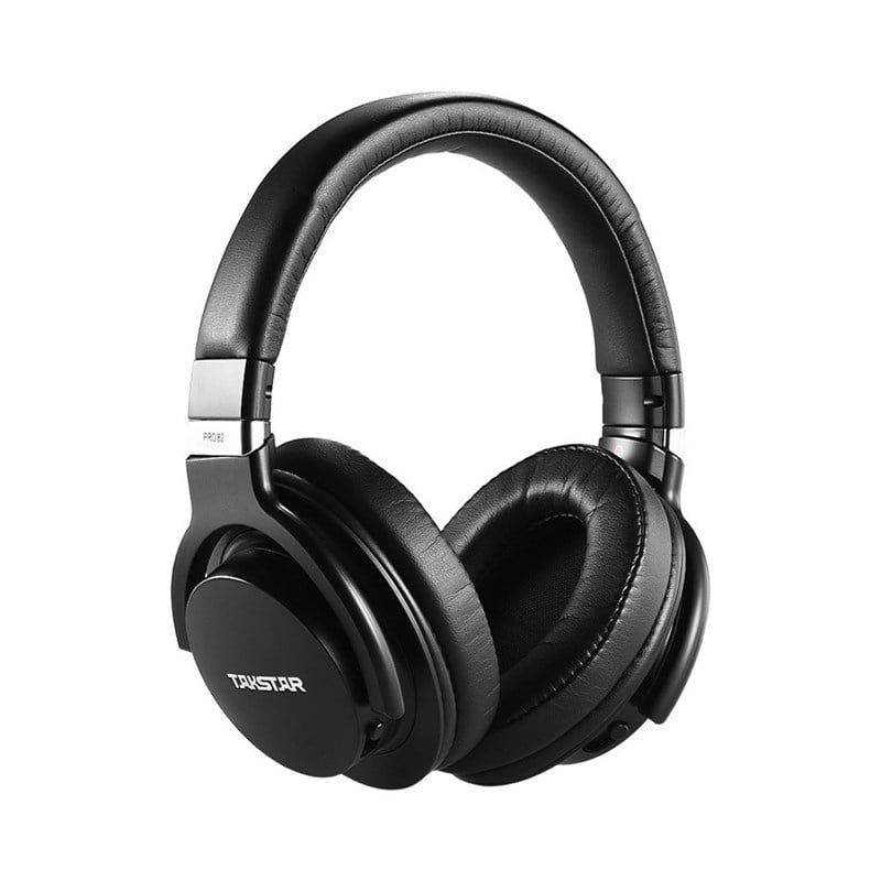 Takstar PRO82 Profesyonel Studio-Monitör-DJ Kulaklığı Siyah