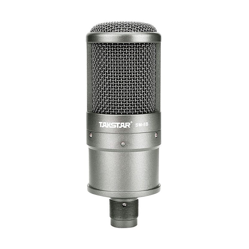 Takstar SM8BS Profesyonel Kondenser Kayıt Mikrofonu (Gümüş)