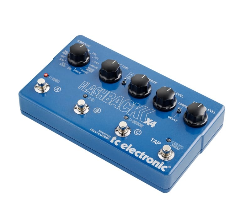 TC Electronic Flashback X4 Delay Gitar Efekt Pedal