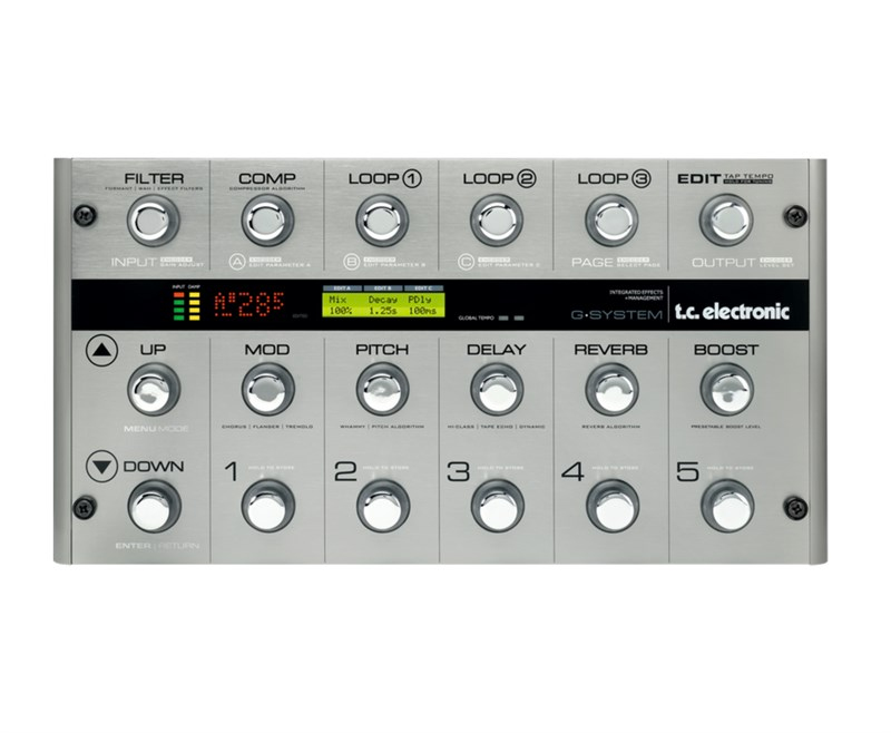 TC Electronic G-System Floor-Based Guitar Multi-Effects Processor